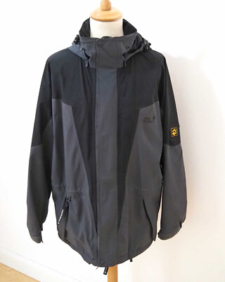 Jack Wolfskin Jacke Größe L Herren Kapuze Outdoor Übergangsjacke N589