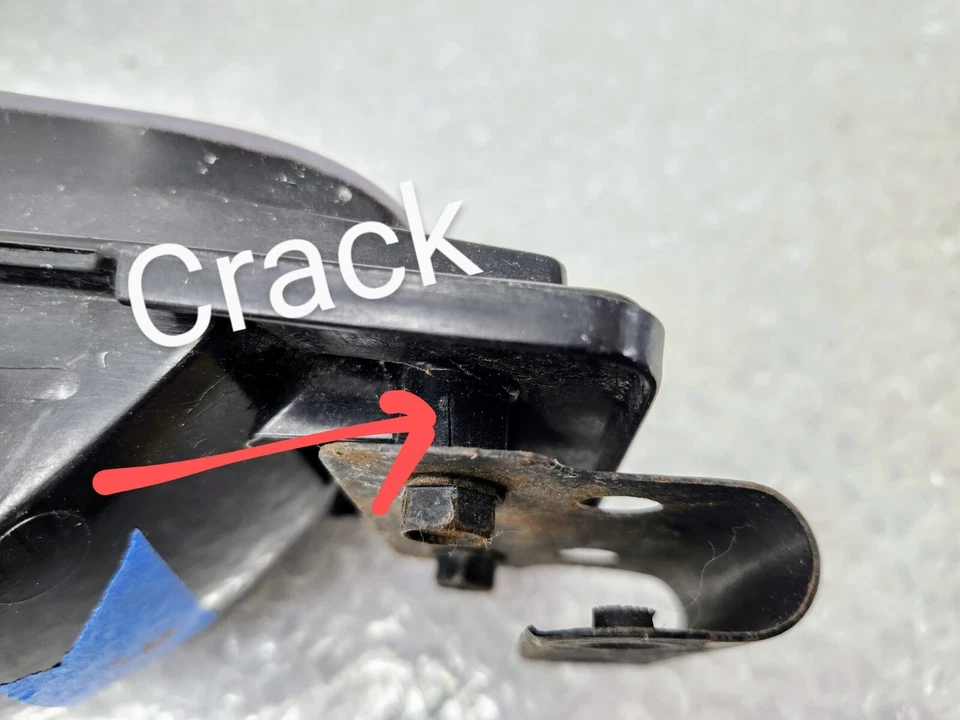 Conjunto de luces antiniebla delanteras izquierda Corvette 84-90 C4 conductores estacionamiento lámpara giratoria defectos Foto 2 de 4