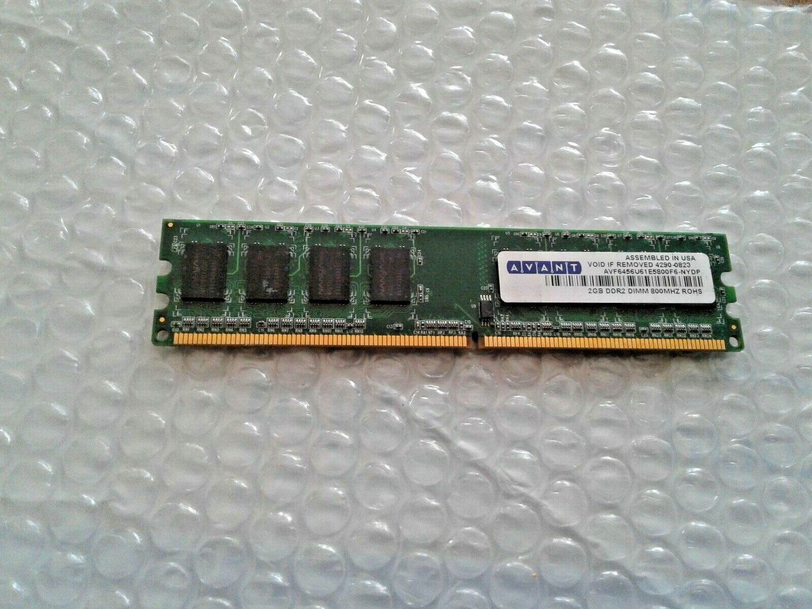 AVANT 2GB PC2-6400U DDR2 DESKTOP MEMORY RAM  