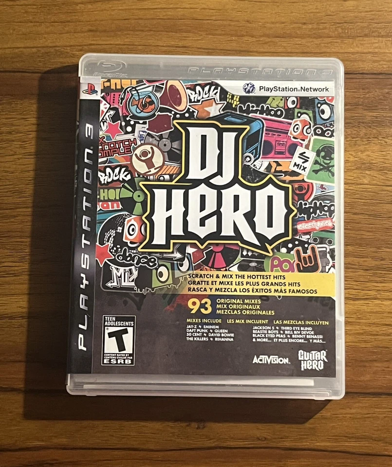 PS3 Music Games Bundle DJ Hero, DJ Hero 2, Def Jam Rapstar - With Manual 2010 - Image 2 of 4