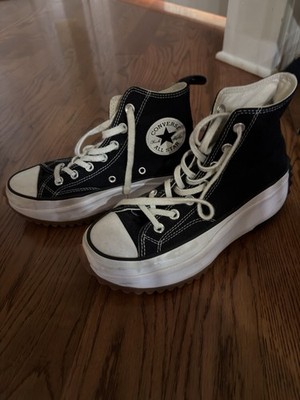 Converse Run Star Hike Platform Sneakers Women Size 5.5/Men 7