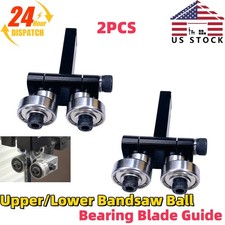 Aluminium For Most 14" Band Saws Upper/Lower Bandsaw Ball Bearing Blades Guide