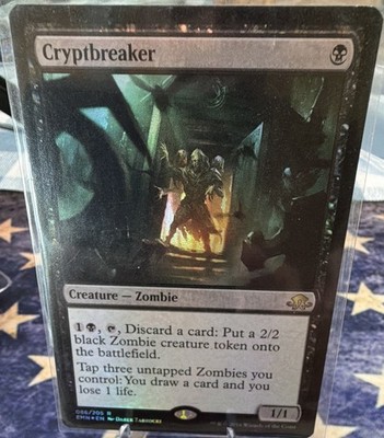 Wizards of the Coast MTG Cryptbreaker  Foil Rare Zombie Creature