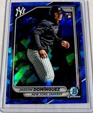 2024 Bowman Chrome Sapphire 94 - Rookie Image Variation Jasson Dominguez Rc