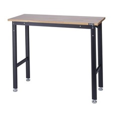 SGS Workstation DIY Table or Workshop Desk 25mm Hard Wood Top 1000lb Max Load
