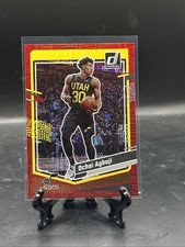 2023-24 Panini Donruss Ochai Agbaji Choice Red Parallel #8/99