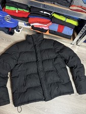 Vintage Polo Jeans Ralph Lauren Size L Large Reversible Down Puffer Jacket Rare