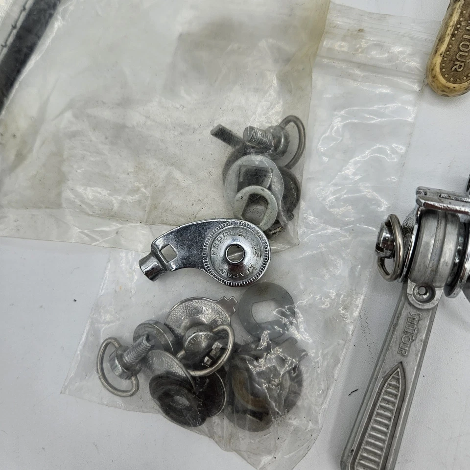 Gran Lote - Palancas de cambio vintage de potencia y tubo descendente para bicicleta Suntour + piezas, ver fotos Foto 2 de 4