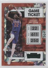 2021-22 Panini Contenders Game Ticket Green Ice DeAndre Ayton #19 05ol