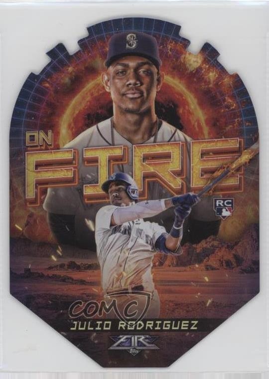 2022 Topps Fire En Fuego Julio Rodriguez #EF-30 0rl8