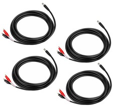 79 Inch Chew Proof Trail Camera Power Cord 5.5x2.1mm DC Cable 4 Pack Waterproof