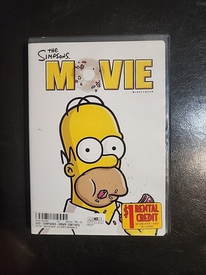 THE SIMPSONS MOVIE - Widescreen (DVD, 2007) 