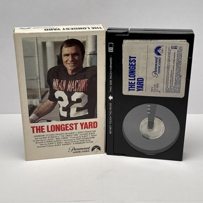 The Longest Yard Betamax Beta Betacord Video Cassette Tape Small Box