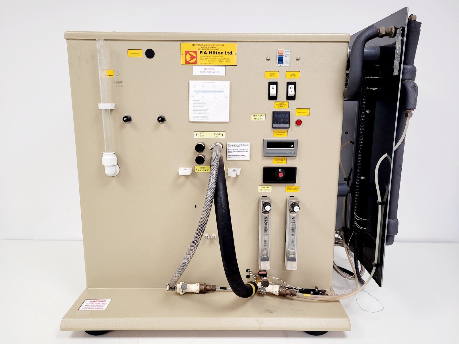 P. A. Hilton Ltd Calor Intercambiador Servicio Unidad W/ Tubo