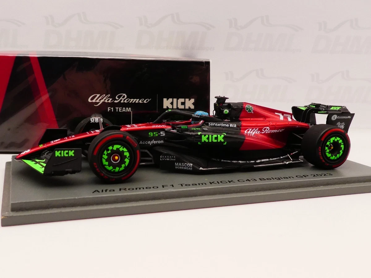 Spark 1:43 Alfa Romeo 184T #22 Patrese GP France 1984 - Résine - S1711 RARE