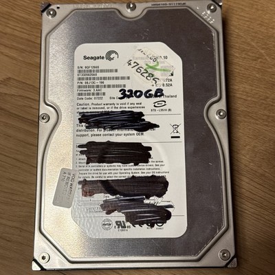  SEAGATE Barracuda ST3320820AS 320GB SATA II 7200RPM HDD 3.5'' Zoll Festplatte