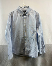 Bonobos Mens XL Standard Fit Dress Shirts Lot 2 Wrinkle Free Stretch Blue