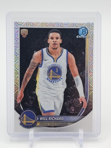 WILL RICHARD 2025-26 BOWMAN CHROME MEGA ROOKIE MOJO REFRACTOR #BCV-52 Q4071