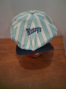 Wendy's Striped Vintage Painters Cap Hat