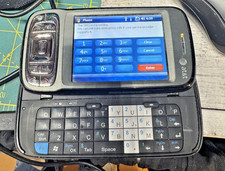 Vintage AT T Tilt 8925 HTC Windows Mobile 6.0 QWERTY Sliding Phone - Rare Tech