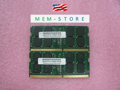 64GB 2x32GB DDR4 2133 SODIMM RAM Memory OMEN X Laptop 17-ap051nr 7th Gen Intel