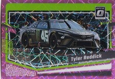 Tyler Reddick 2024 Panini Donruss NASCAR Cars Optic Pink Velocity Prizm /79 78