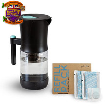 V2 Water Filter | 2.2L Glass Water Filter Jug and Refillable Eco Cartridge