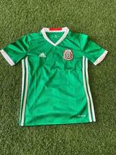 adidas Mexico Home Jersey Youth 2016/17 Small Defective - Green