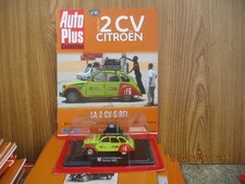 2 CV  CITROEN  RFI AFRIQUE MINIATURE 1/43 EN BOITE FASCICULE