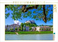 Calvendo Puzzle Spring On The Salzach | 1000 Pieces, Finished Size 25.2 × 18.9 I