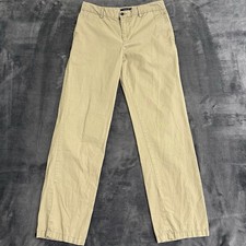 Polo Ralph Lauren Boys Pants Sz 18 30x29 Beige Khaki Straight Leg Chino Cotton