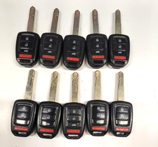 Lot Of 10 Oem Honda Remote Head Key Fob Remotes Mlbhlik6-1t 4 Buttons