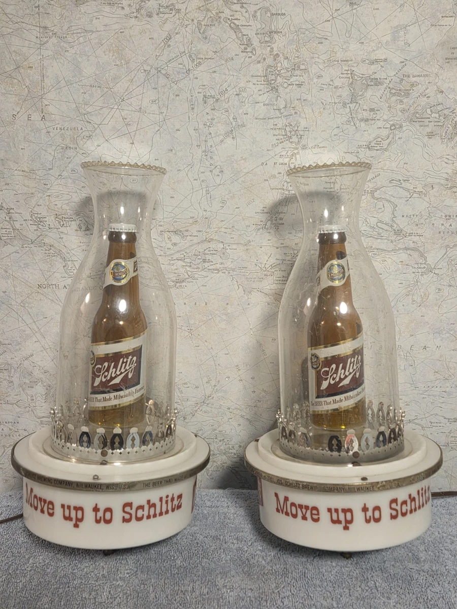 Beer Sconce In Collectible Schlitz Signs & Tins for sale | eBay