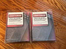 Lot of 2 Wet/Dry Vac Filter Bags for Craftsman 2 to 2.5 Gallon Wet/Dry Sealed