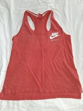 Nike Racerback Athletic Top Women S Tank Red Sleeveless Shirt