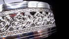 Siver Plated Baroque Style Oval Trinket Jewelry Box-STUDIO SILVERSMITHS-NWOT — photo 2