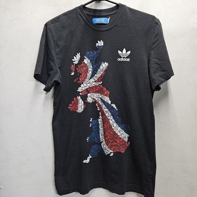 Adidas Originals Team GB Great Britain Olympics Small Unisex Graphic Tee Shirt