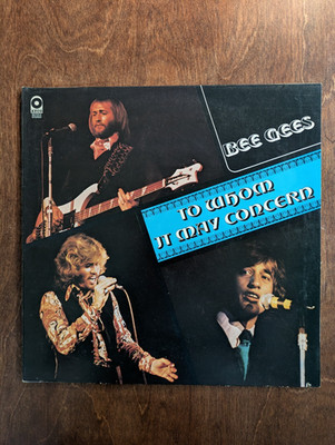 Bee Gees   ''To Whom It May Concern''  Vinyl LP Gatefold Atco 1972