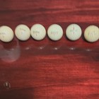 Jack Nicklaus White Practice/Range Golf Balls 6-Pack Assorted Logos — photo 1