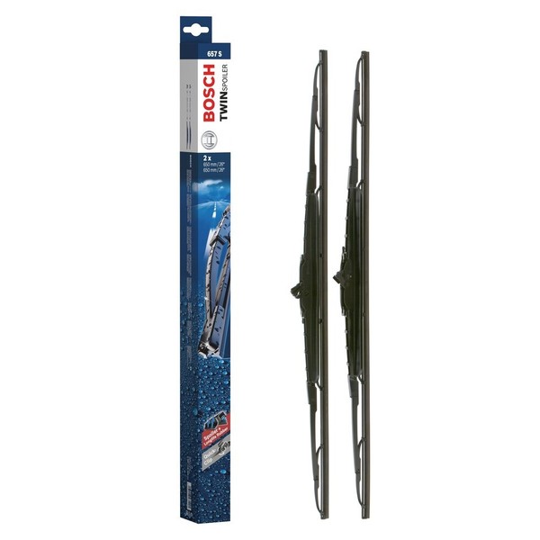 Bosch 657S - Scheibenwischer Twin - LäNge: 650/650 Mm Set FüR Frontscheibe-image