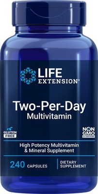 Life Extension Two-Per-Day Multivitamin - B, C, D, Zinc - Packed with Over