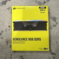 Corsair Vengeance RGB DDR5 32GB 16GBx2 Kit 6000MHz Brand New Sealed