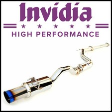 Invidia N1 Titanium Tip Cat-back Exhaust System Fits 12-15 Honda Civic Si Sedan Invidia N1 Titanium Tip Cat-back Exhaust System Fits 12-15 Honda Civic Si Sedan