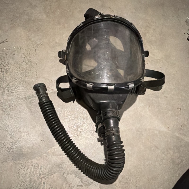 Vintage Scott SCBA Mask with neck strap 