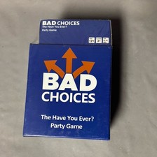 BAD CHOICES - The Have You Ever Party Game  The NSFW Savage Edition SEALED