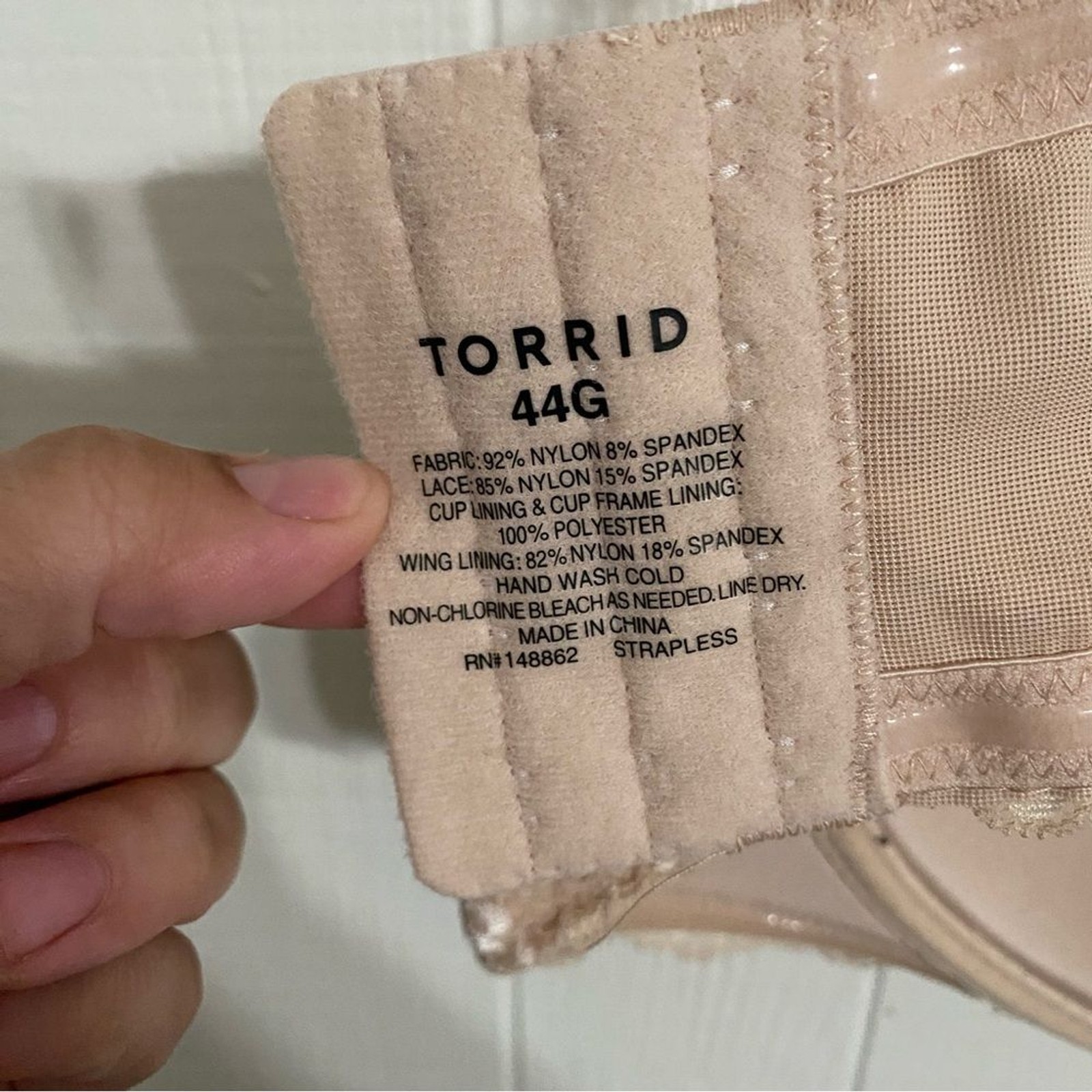 TORRID Bombshell Strapless Bra Multi-way Push Up … - image 9