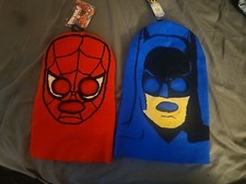 DC Comics Batman And Marvel Spider-Man Face Mask