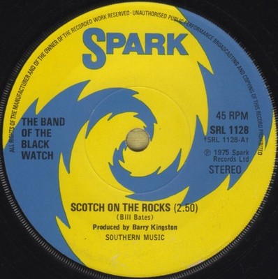 The Band Of The Black Watch - Scotch On The Rocks, 7'', (Vinyl)