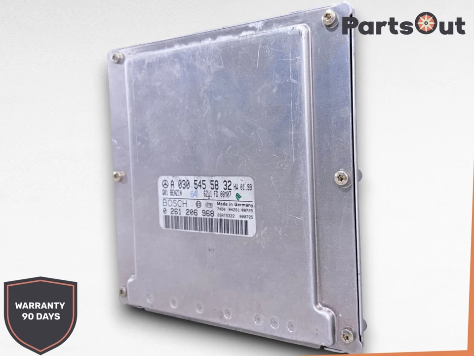 Mercedes ML320 2001 2002 motor módulo informático ecu ecm 0305455832 OEM Foto 3 de 4