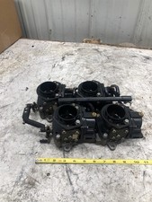 95 Evinrude 130 HP V4 Motore Fuoribordo Carburatori Set Rack